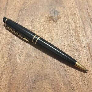 Waterman Paris - Black and Gold Ballpoint Pen